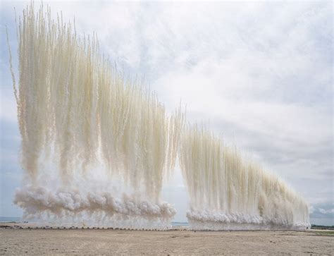 japan's first daytime fireworks by cai guo